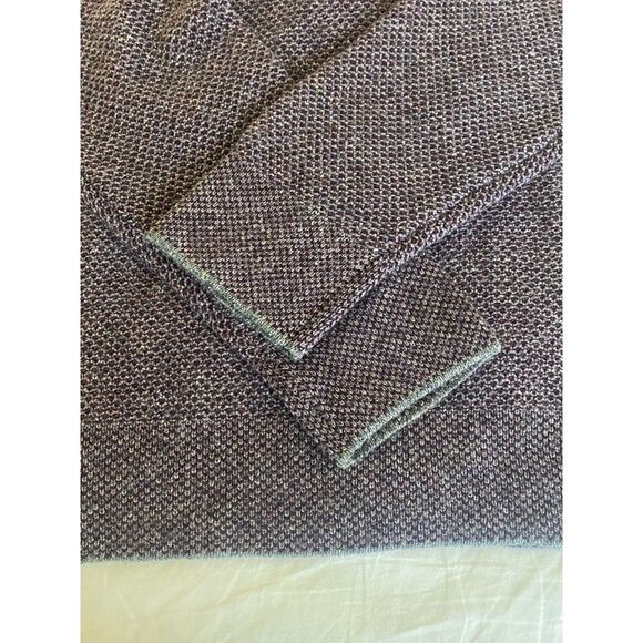 The Men's Store Bloomingdales Wool Cashmere Raisin Combo Pullover Sweater M - Picture 9 of 10